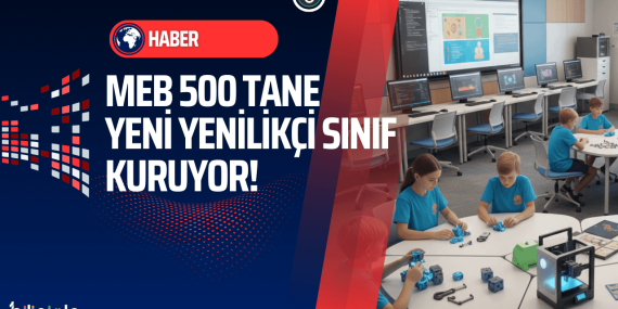 MEB 500 Yeni Yenilikçi Sınıf Kuruyor! Başvuru Şartları Neler?